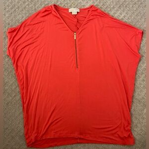 Peachy color Michael Kors 2x Top